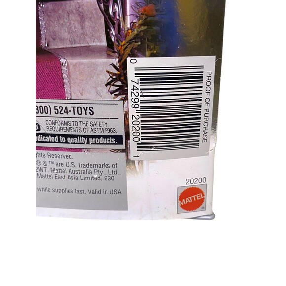 Barbie Happy Holidays 1998 Fashion Doll Collector Edition w/Box Error 20200 NEW - Picture 8 of 11